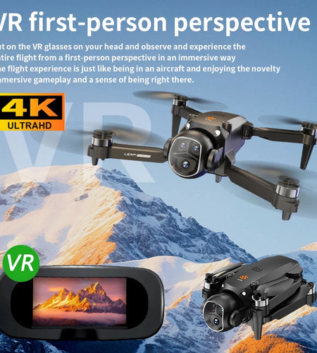 H21 Drone VR Aerial Photography Aircraft Version Monitor Dron Brushless Motor ESC Camera Optical Flow Fixed Height Headless Mode
