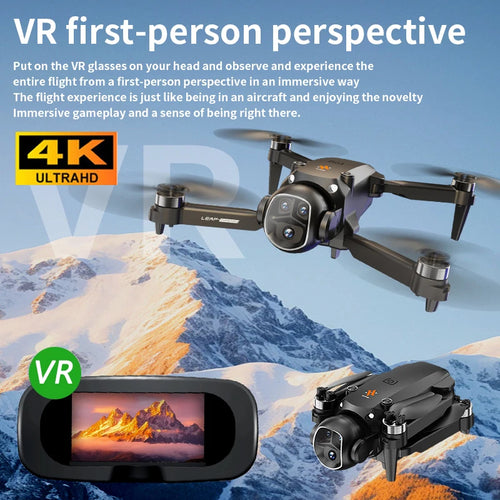 Load image into Gallery viewer, H21 Drone VR Aerial Photography Aircraft Version Monitor Dron Brushless Motor ESC Camera Optical Flow Fixed Height Headless Mode
