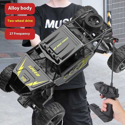 Load image into Gallery viewer, Trendy And Cool Oversized Remote Four-Wheel Drive Climbing Big Foot Car, Six Wheel Drive Racing Car, Boys&#39; Charging Toy Car
