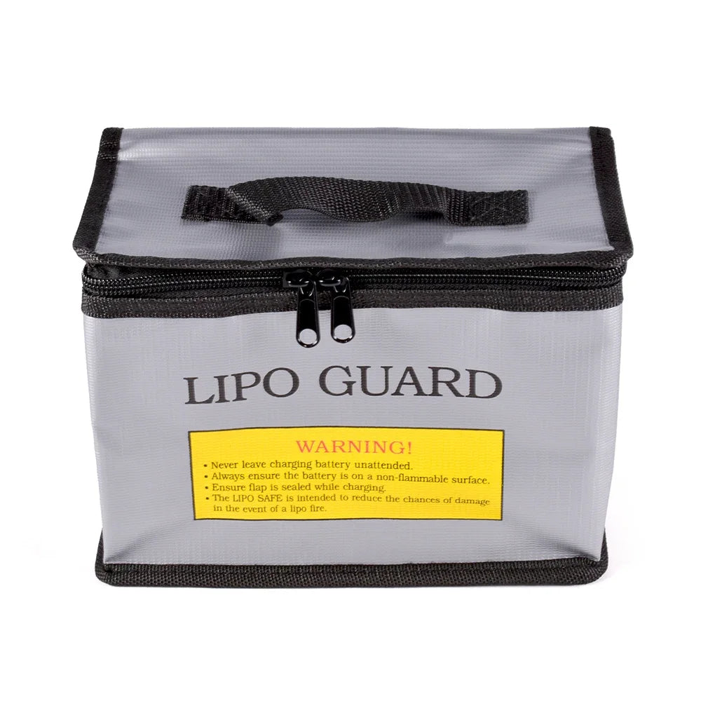 Battery Safe Bag Fireproof for RC Car Drone Batteries Travel Storage Charging Large Explosion-Proof Bags Portable