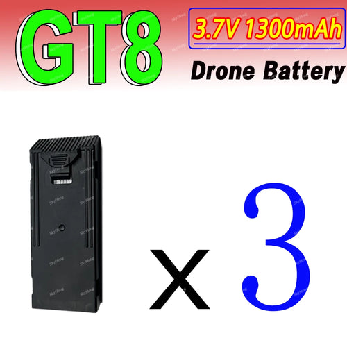 Load image into Gallery viewer, Original GT8 Battery 3.7V 1300MAh Battery For GT8 Screen Drone 4K Professional RC Quadcopter Replacement GT8 Accessory Parts

