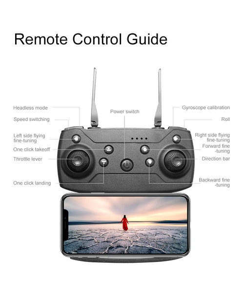 Load image into Gallery viewer, Xiaomi D88 Drone HD 8K Dual Camera Professional Aerial Photography Optical Flow Hovering Gesture Shooting Folding Quadcopter ﻿
