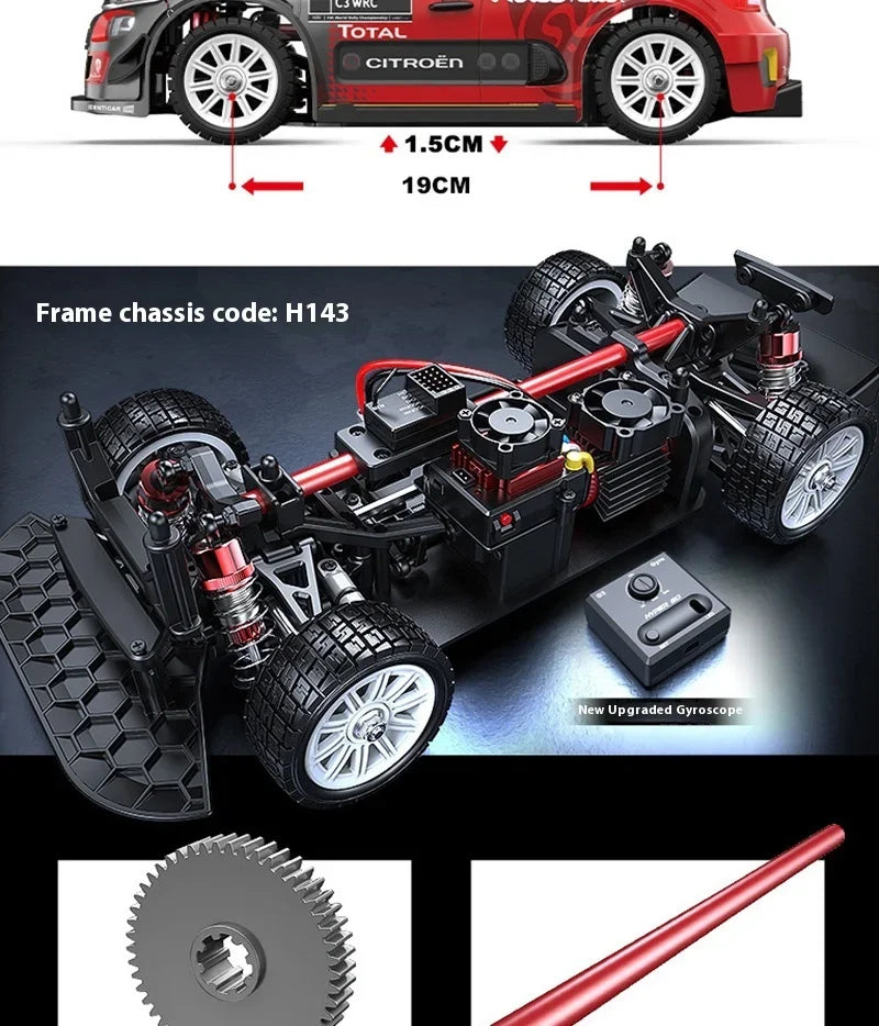 Hyper Go MJX 14301 14302 14303 1 / 14 4WD RC car 65 km / h brushless 2.4G remote control car off road high speed RC cars toys