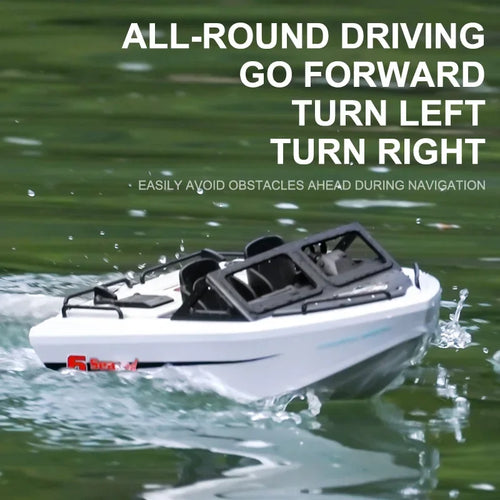 Load image into Gallery viewer, Toy Boat 1/12 Remote Control Go Kart 2.4G High-Speed Vortex Spray Brushless Water Electric Cool Boy Ship Model
