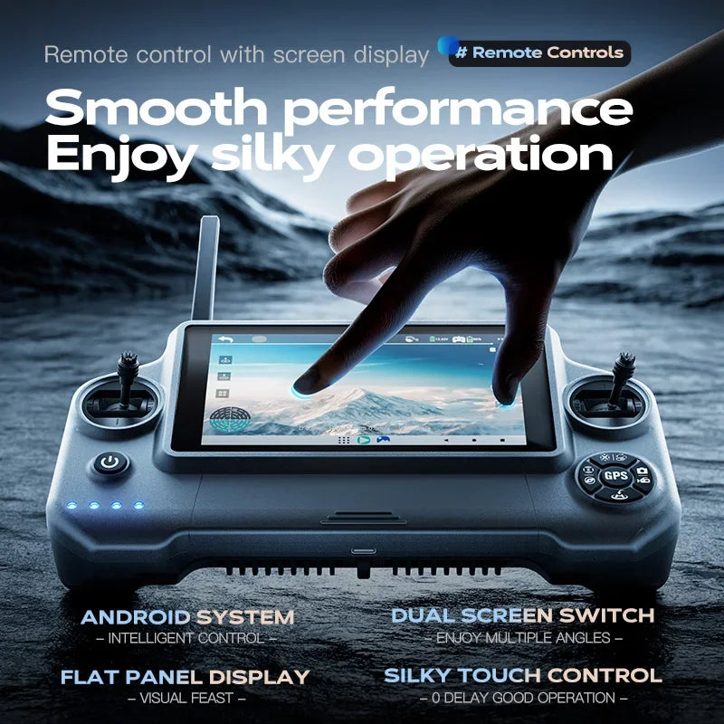 ZLL A25 PRO GPS Drone 8K Camera 3-Axis Gimbal WIFI Obstacle Avoidance Touch Screen FPV Brushless EIS Electronic RC Quadcopter ﻿