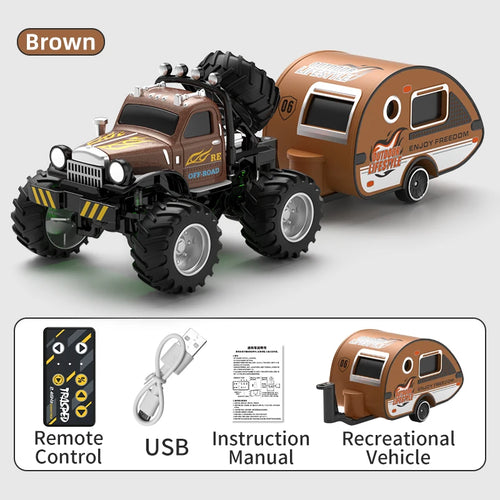 Load image into Gallery viewer, RC, New 1:64 Rc Car Mini 2.4Ghz City Road Handle High Speed Alloy All Terrain Remote Control Car Dual Control Children&#39;s Toys Gifts
