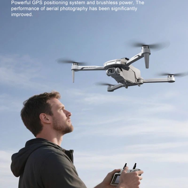 Professional Aerial GPS Return Large Screen FPV RC Drone 8K Auto Spray Optical Flow Obstacle Avoidance Remote Control Quadcopter