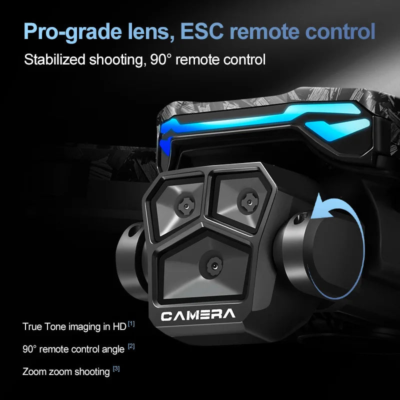 New D13 Drone 4K with Screen Remote Control Professional Brushless Motor Laser Obstacle Avoidance Foldable Quadcopter RC Toy