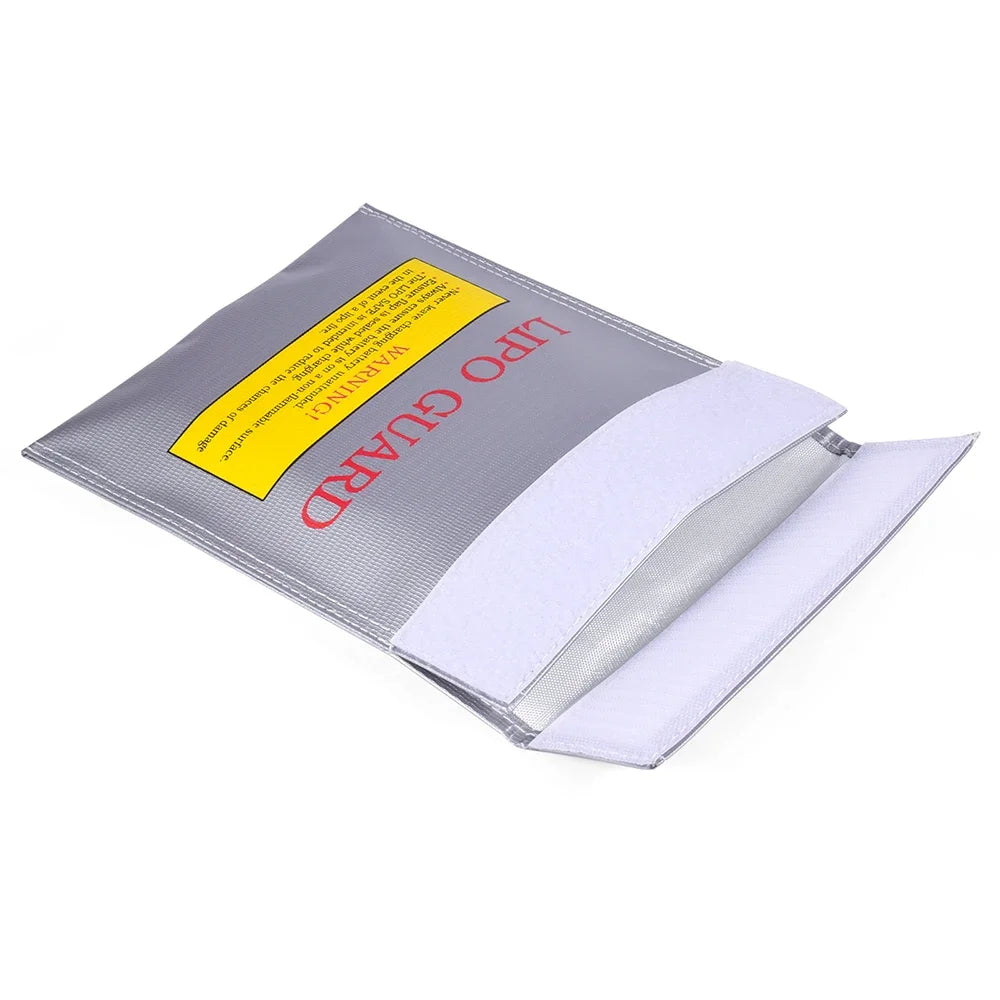 Battery Safe Bag Fireproof for RC Car Drone Batteries Travel Storage Charging Large Explosion-Proof Bags Portable