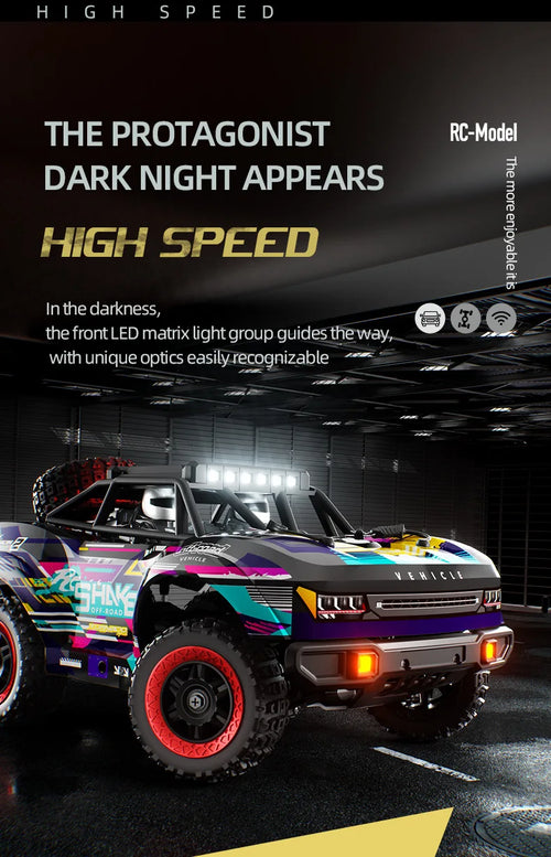 Load image into Gallery viewer, Jjrc C8820 Carbon Brush Full Scale Remote Control Car 4wd Short Truck Off-Road Professional Racing High-Speed Car Adult Rc Toys
