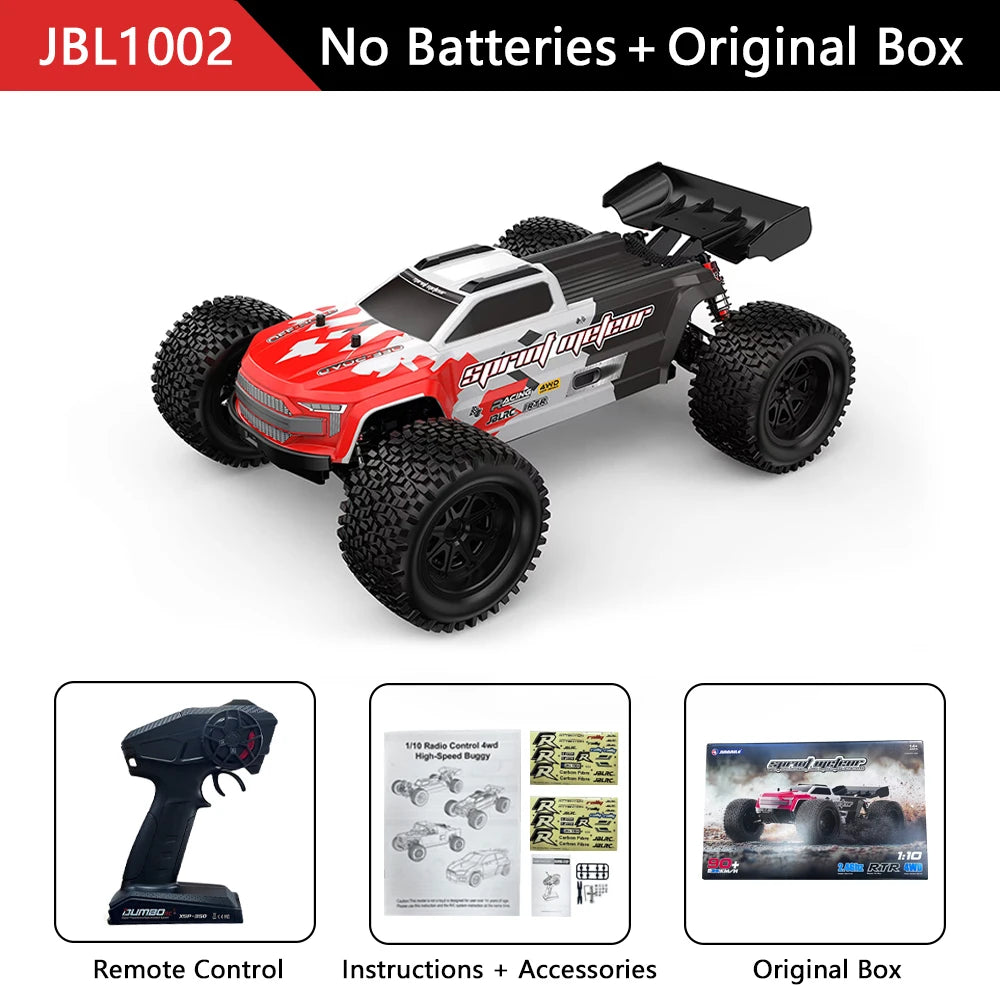 JBL 1/10 RC Car 4x4 RTR Electric Off-Road Crawler Brushless 2.4G High Speed Remote Control Climbing Vehicle Model Toys
