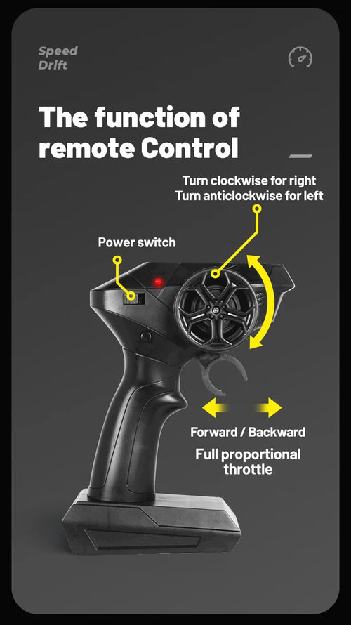 Load image into Gallery viewer, High Speed Driftable Remote Control Racing Car Kids Toys Electric RC Car Competitive Retrofittable Tire 4WD Model
