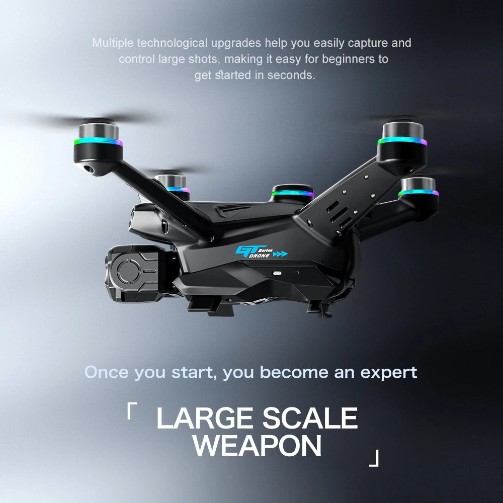 New GT6 Drone 8K Professional HD Dual Camera GPS Smart Return 5G WIFI Obstacle Avoidance Brushless Foldable Quadcopter Dron