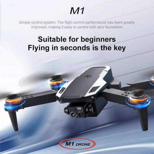Load image into Gallery viewer, New M1 Drone Beginner Friendly  With 4K High-Definition Camera Optical Flow Technology One Click Return to Home Mode For
