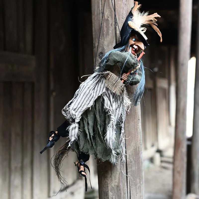 Halloween Witch Pendant A Terrifying Atmosphere Decoration