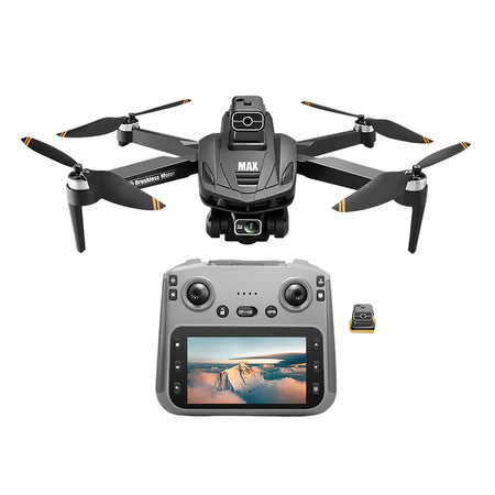 2025 New V168 Max Drone 8K Professional 5G GPS HD Dual Camera Photography 5KM Brushless Foldable Large Screen RC Quadcopter Toys