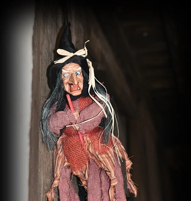 Halloween Witch Pendant A Terrifying Atmosphere Decoration