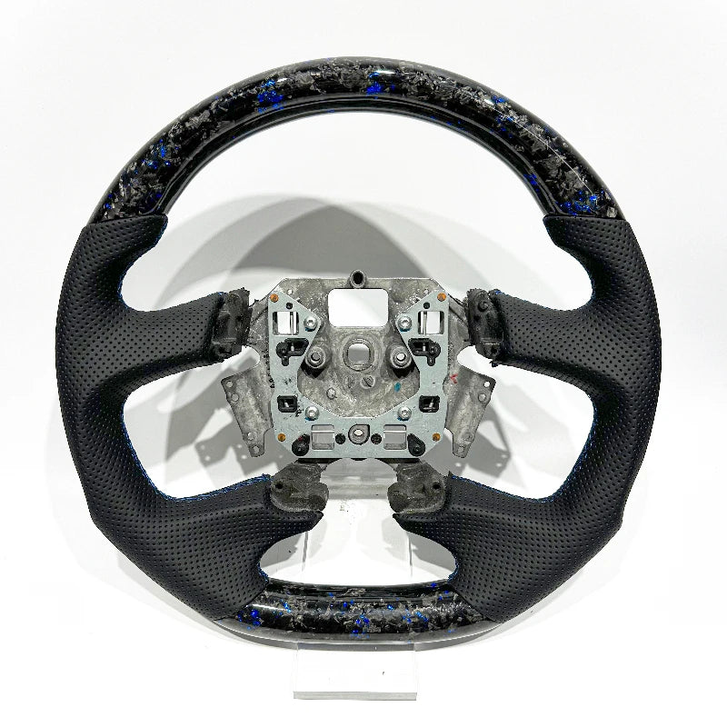 Carbon Bos Racing Wheel for Ford Steering Wheel Forged Carbon Fiber for Ford Xr6 Mk2 Ford Falcon Perforated Leather Car Handle