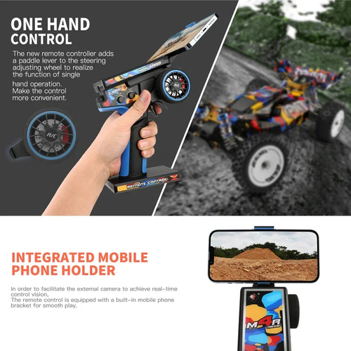 Load image into Gallery viewer, WLtoys 124007 75KM/H 4WD RC Car Professional Racing Remote Control Cars High Speed Drift Monster Truck Buggy Children&#39;s Toys For Boys
