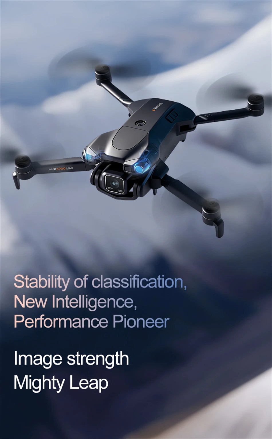 2026 K900 MAX GPS 8K Drone Fishing Air Drop Automatic Turnaround 5G Screen Obstacle Avoidance Drone Professional Camera