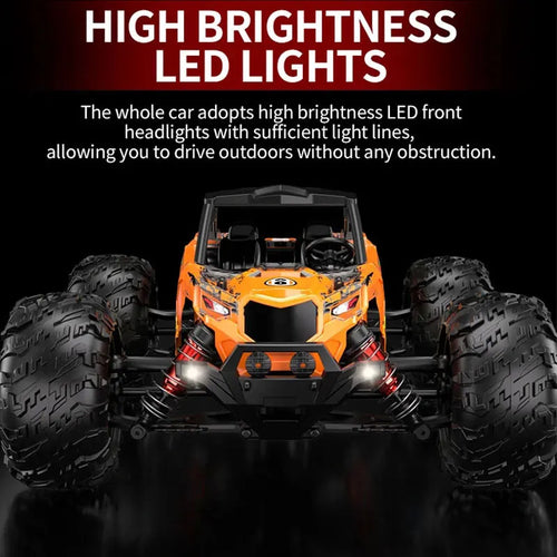 Load image into Gallery viewer, 1:16 4WD RC Car 60KM/H Or 36KM/H With LED 2.4G Remote Control Cars High Speed Drift Monster 4x4 Truck For Kids VS Wltoys 144001

