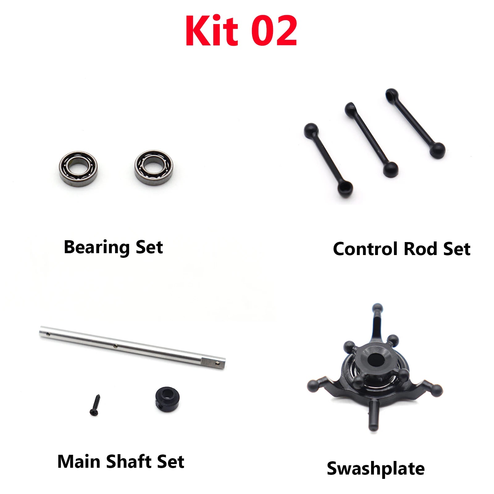 RC ERA Original Spare Parts for C186 Pro BO105 Scaled RC Helicopter Body Shell Propeller Tail Fin Motor Gear Roter Head