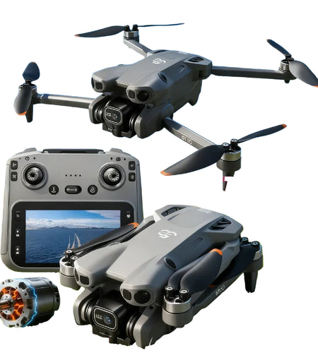 GT50 Drone 4.3-Inch Screen Remote Control 8K EIS 183g Lightweight Beginner Foldable GPS Quadcopter for Adults Travel