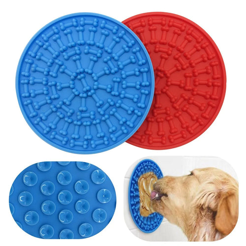 Load image into Gallery viewer, Lick Mat: Dog Feeding and Grooming Distraction Toy
