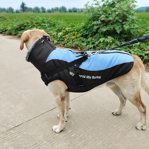 Load image into Gallery viewer, Waterproof Thicken Winter Dog Coat with Harness for Medium to Large Dogs
