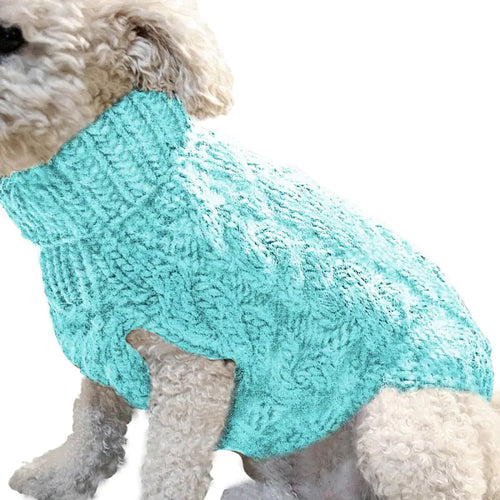 Load image into Gallery viewer, Winter pet Clothes Twist Dog cat Sweaters Warm
