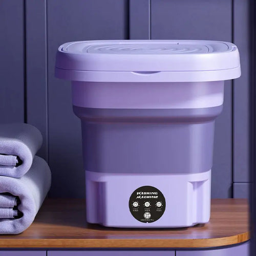 Load image into Gallery viewer, 8 Liter Foldable Mini Washing Machine
