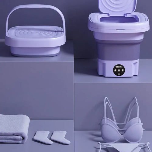 Load image into Gallery viewer, 8 Liter Foldable Mini Washing Machine
