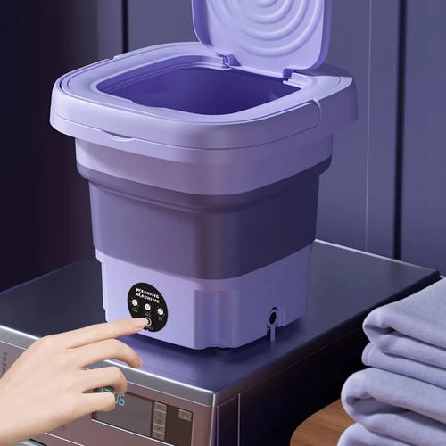 Load image into Gallery viewer, 8 Liter Foldable Mini Washing Machine
