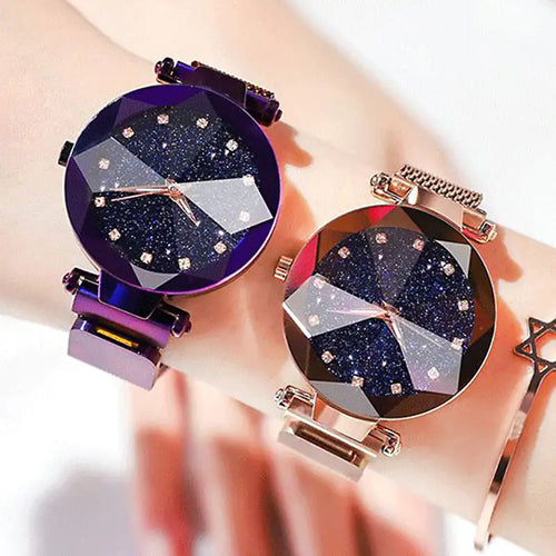 Load image into Gallery viewer, Luxury Diamond Cosmos Watches
