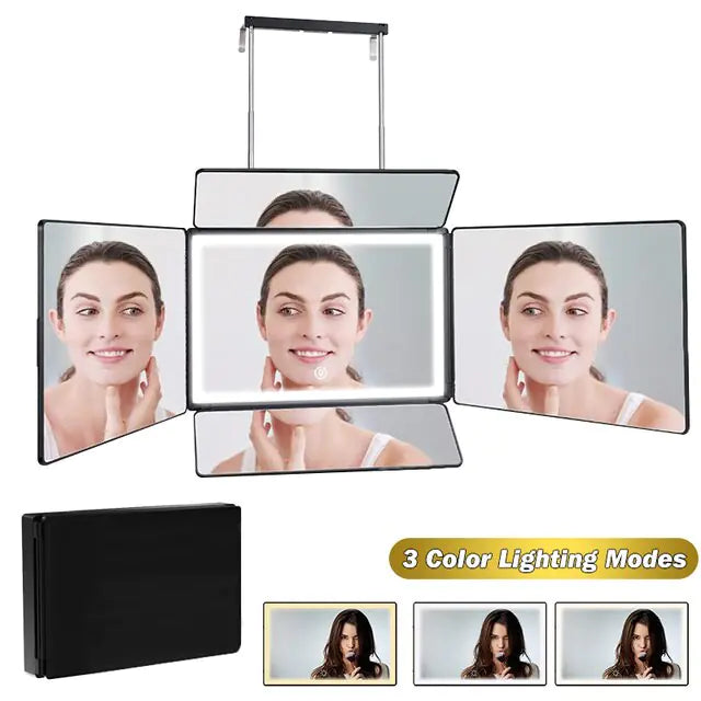 Trifold Self Haircut Mirror