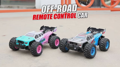 Load and play video in Gallery viewer, 4WD 75KM/H RC Car Super Brushle High Speed Buggy 4x4 Off Road Remote Control High Speed Drift Racing Truck Drift Racing Toy Gift
