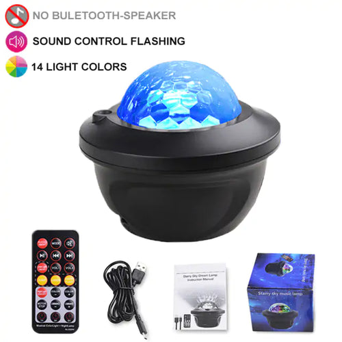 Load image into Gallery viewer, LED Star Galaxy Projector Speaker
