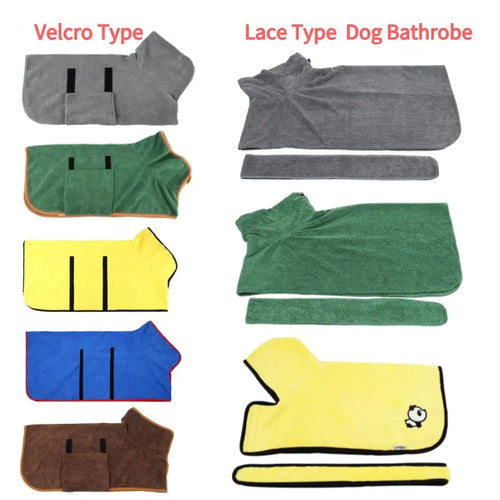 Load image into Gallery viewer, Super Absorbent Pet Bathrobe Towel
