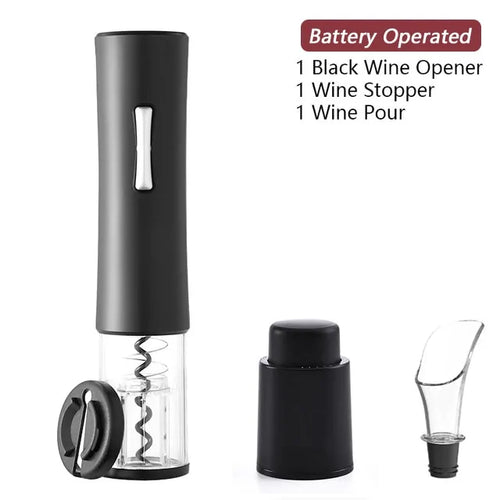 Load image into Gallery viewer, Electric Wine Opener Foil Cutter Jar Opener Kitchen Gadget
