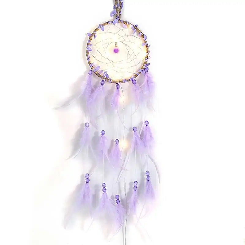 Dream Catcher - Purple with Light