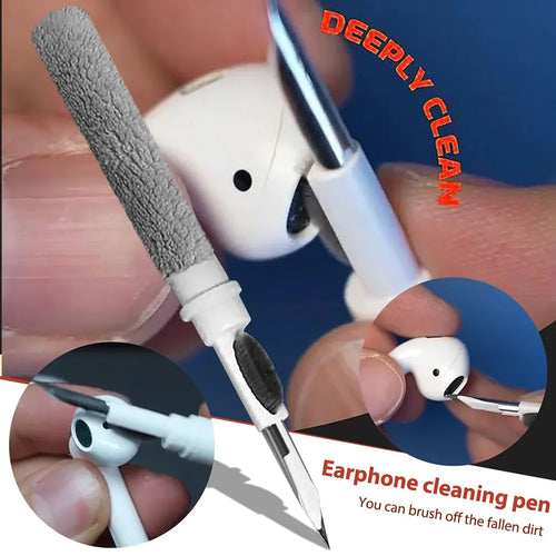 Load image into Gallery viewer, Bluetooth Earphone Cleaner Kit For Airpods Pro 1 2 3  Earbuds Case Cleaning Pen Brush Tool For Xiaomi Huawei Lenovo Headset
