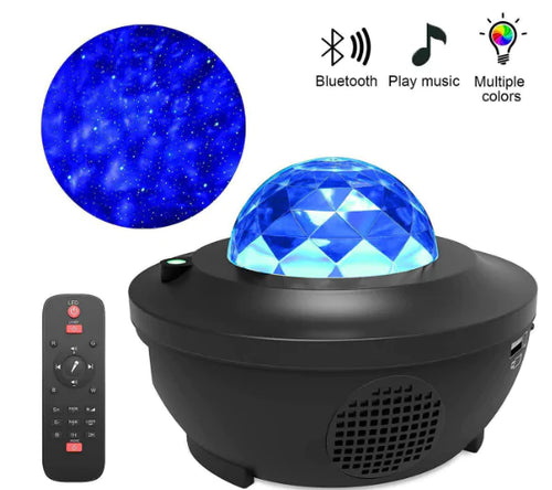 Load image into Gallery viewer, LED Star Galaxy Projector Speaker
